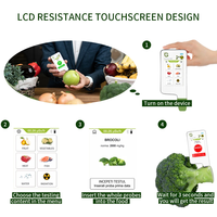 Testeur de sécurité alimentaire et environnementale IWDF Greentest ECO6 T pour légumes, fruits, viande, poisson, qualité de l'eau, rayonnement, résidus de nitrates