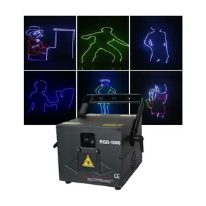 Vorlane Cina pabrik 5W Dj Disco Laser luar ruangan lampu panggung 5w Laser pertunjukan proyektor Rgb animasi