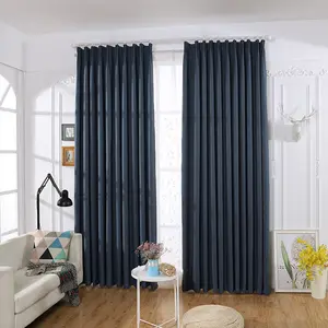 Thiết Kế Mới, Rèm Che Sáng Vải Jacquard Vải Lanh Hiện Đại Cho Phòng Khách Phòng Ngủ/