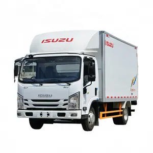 Isuzu Camiones de carga ligeros 4X2 Manural 3ton Isuzu Caja pequeña Mini camiones en venta