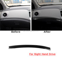Bandes de décoration pour tableau de bord, 3 pièces, autocollants de couverture pour siège de passager, pour Chevrolet Cruze 2009 — 2015, accessoires de voiture
