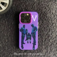 Coque de téléphone portable tendance VRUNK en PC rigide et TPU durable pour iPhone XS XR 11 12 13 14 15 16 17 Pro Max – Design mignon et élégant