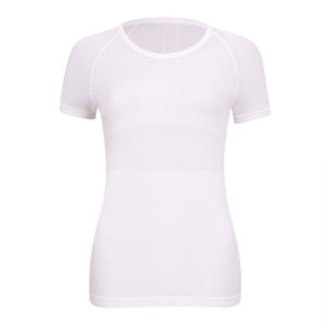 2025 séchage rapide respirant Logo personnalisé vêtements Yoga T-Shirt vente en gros commande en gros Yoga vêtements pour la course Fitness femmes ensemble - Product Image 3