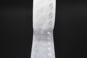 Filtre à thé en PLA non tissé de 120 mm avec cordon, forme pyramidale, biodégradable, respectueux de l'environnement, infuseur à thé pour l'emballage du thé en feuilles - Product Image 5