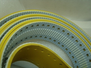 <span class=keywords><strong>AT5</strong></span> 3295mm chiều dài 60mm chiều rộng vành đai PU với Kevlar lõi nối vòng vành đai thời gian bán bởi 2pcs một trong những gói - Product Image 4