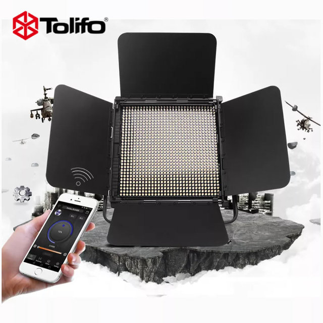 Tolifo Photo Studio Lighting Equipments 60W Livestream LED Video Light Panel for Video Shooting