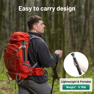 Mini adattatore portatile in alluminio treppiede supporto compatibile con i nuovi e vecchi modelli Starlink per campeggio e escursionismo all'aperto - Product Image 6