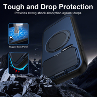 Coque de téléphone pour Xiaomi 17 Pro Max, coque de protection antichoc avec miroir magnétique pour Redmi Note 15 Pro, vente en gros, OEM