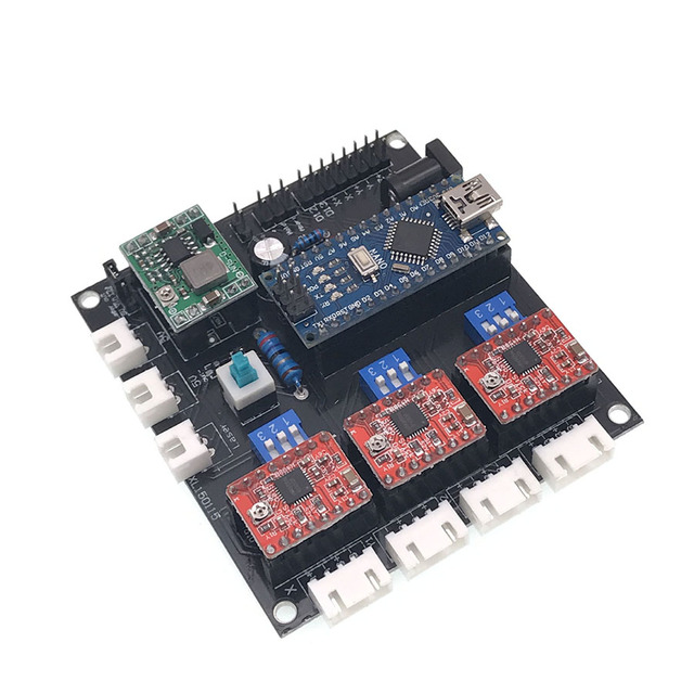 USB Numerical Control Three-axis Stepping Motor USB Drive Board Controller 3-axis Stepping Motor Controller