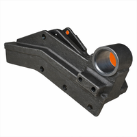 Composants industriels OEM de haute précision en fonte ductile HT150/HT200/QT400 et alliage d'aluminium, moulés par gravité dans le sable