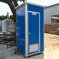 Toilettes préfabriquées pour chantier, toilettes publiques extérieures portables pour hommes et femmes