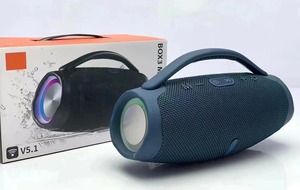 Led Siêu <span class=keywords><strong>Boombox</strong></span> 3 Loa 20W Bass Không Dây Di Động Cho Home & Đảng <span class=keywords><strong>Mini</strong></span> Bt Loa Không Thấm Nước Xử Lý Ngoài Trời Máy Tính Sử Dụng - Product Image 4