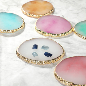 Retro Anti-Slip Nail Art Color Palette Display <b>Frame</b> Resin Material Shooting Props for Beauty - Product Image 4