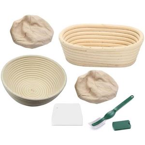 Cesta de fermentación grande personalizada para masa de pan con tapa, de arcilla, para panadería, para fermentación en caliente, tendencia - Product Image 3