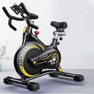 Vélo de fitness E-Steel, livraison directe, vélo d'exercice pliable d'intérieur, vélo de fitness manuel, résistance magnétique intelligente, robuste - Product Image 5