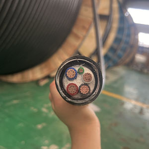 Cable TECK90 12/2 6/3 8/3 600V 1KV XLPE/PVC/<span class=keywords><strong>AlA</strong></span>/PVC con Cubierta Exterior, Bloque C, Certificación UL, con Cubierta de XLPE y PVC - Product Image 1