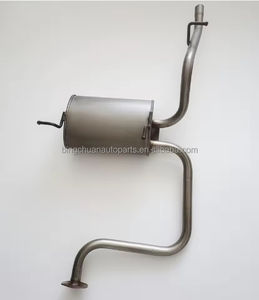 Système d'échappement direct d'usine, silencieux, silencieux d'échappement intermédiaire pour Daewoo Matiz pour Chery <span class=keywords><strong>QQ</strong></span> 308 311, tuyau d'échappement - Product Image 4