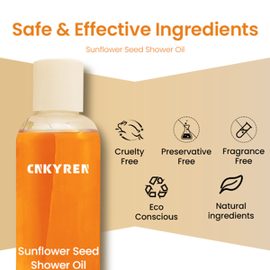 Natürliches Sonnenblumen kernöl Body Wash Gel Pflanzen essenz Großhandel Aufhellende pflegende Dusch formel für strahlende Haut - Product Image 6