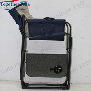 <span class=keywords><strong>Silla</strong></span> de <span class=keywords><strong>playa</strong></span> plegable multifuncional con <span class=keywords><strong>mesa</strong></span> auxiliar para <span class=keywords><strong>silla</strong></span> de pesca de camping ligera portátil al aire libre - Product Image 4