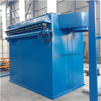 Collecteur de filtre à manches industriel extracteur de poussière Pulse Baghouse dépoussiéreur pour chaudière farine ciment dépoussiéreur Blast Gate