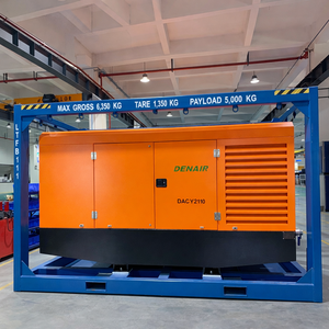 Export High Quality Skid Mounted Portable Compressor 10bar - Product Image 3