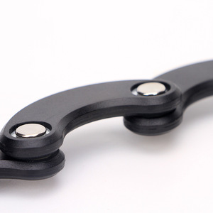 Candado plegable Yueli para bicicleta, de aleación de zinc negra, ABS, plegable manualmente, para bicicletas de carretera y montaña, equipo de ciclismo. - Product Image 5