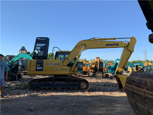 Mini-pelle hydraulique Komatsu de 16 tonnes d'occasion modèle japonais original PC120/PC130/PC140/PC160 avec noyau moteur et composants moteur - Product Image 5