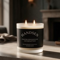 Vases à bougies givrés 12oz en verre non remplis, approvisionnement en gros, autocollants ou boîtes personnalisés sur demande pour studios de cire artisanale