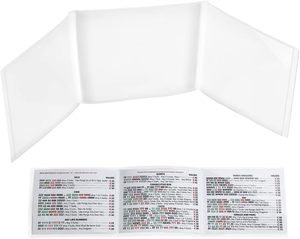 Étui de rangement durable pour cartes de Mahjong, format grand imprimé 6 1/8" x 4 3/4", modèle 2026 - Product Image 2