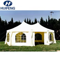 Tissu de tente en toile enduite de PVC blanc TN3075BA, imperméable, protégé contre les UV, ignifuge, pour événements en plein air, tissu de qualité industrielle