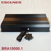 Amplificateur de voiture 10K.1, amplificateur de voiture brésilien avec télécommande filaire, 10000Wrms à 1OHM, amplificateur de voiture monobloc pour caisson de basses de voiture