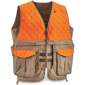 Gilet de chasse personnalisé à haute visibilité avec imprimé hivernal, pour la chasse, la pêche, la randonnée en plein air, avec plusieurs poches - Product Image 5