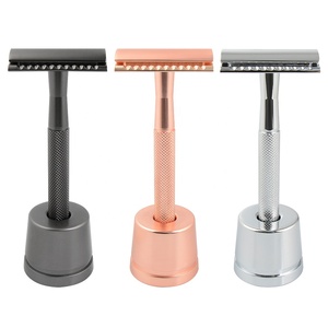Wholesale Stainless Steel Metal Double Edge Safety Shaving <strong>razor</strong> for <strong>Men</strong> - Product Image 5