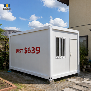 บ้านสำเร็จรูป CGCH บ้านเคลื่อนที่ บ้านโมดูลาร์ ร้านค้าขนาดเล็ก บ้านคอนเทนเนอร์ สำนักงาน ร้านกาแฟ อาคารก่อสร้าง หอพัก - Product Image 1