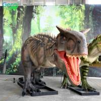 Gecai Dinosaure Carnotaurus animatronique grandeur nature pour parc à dinosaures
