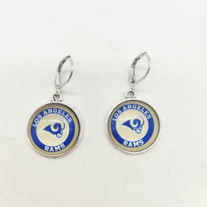 Tùy Chỉnh Màu Xanh Lá Cây <span class=keywords><strong>Bay</strong></span> Đóng Gói Mỹ Đội Bóng Đá Logo Dangle Bông Tai Kim Loại Đồ Trang Sức Thể Thao Fan Ý Tưởng Quà Tặng Cho Trò Chơi Ngày Phụ Kiện - Product Image 5