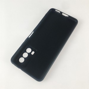 Fundas de TPU Mate al por Mayor del Fabricante, Funda Protectora Trasera Suave Esmerilada de Silicona para Teléfono Móvil Vivo <span class=keywords><strong>IQOO</strong></span> <span class=keywords><strong>Z5</strong></span> Negro - Product Image 3