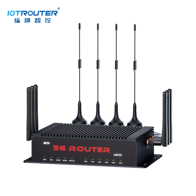 Industrial 5G Router WIFI6 Wireless SIM Card Slot 10 External Antennas LTE Router