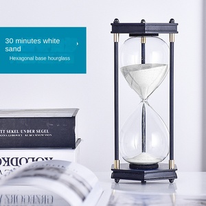 15 phút 30 phút một giờ trang trí khung cát hẹn giờ đồng hồ cát với cát màu - Product Image 6