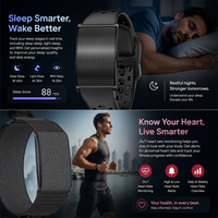 Bracelet intelligent avec plusieurs modes sportifs, notifications de messages, surveillance de la fréquence cardiaque et de la pression artérielle, étanche 1ATM, longue autonomie de la batterie