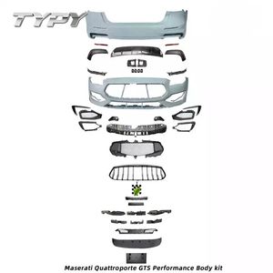 Kit de carrocería frontal para <span class=keywords><strong>Maserati</strong></span> <span class=keywords><strong>Quattroporte</strong></span> <span class=keywords><strong>GTS</strong></span>, versión estándar, elevador facial, actualización a <span class=keywords><strong>GTS</strong></span>, gran oferta - Product Image 6