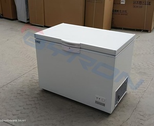 2024 phong cách mới nhà máy thương mại giá ngực Tủ đông lạnh tủ lạnh hàng đầu trắng tự động điện ngang kích thước đóng gói - Product Image 2