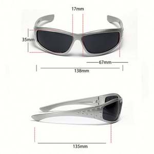 Gafas de Sol Deportivas Y2K Steampunk Personalizadas al por Mayor para Hombre, Gafas de Ciclismo con Protección UV400 para Mujer - Product Image 6