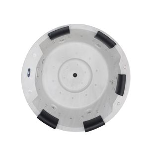 Baignoire de massage en acrylique et bois DEWO EE940 <span class=keywords><strong>avec</strong></span> 22 jets pour 4-5 personnes, utilisation intérieure/extérieure, options salle de bain/hôtel, design moderne - Product Image 3