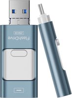 Unidad Flash USB Longima OTG 4 en 1 de Metal 3.0, 2TB Portátil y Multifuncional con Interfaz Tipo-C para Teléfonos y Computadoras, Opciones de 64GB/128GB