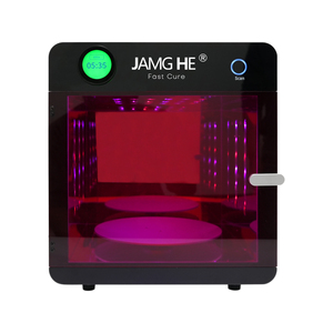Boîte de post-polymérisation pour imprimante <span class=keywords><strong>3D</strong></span>, four UV LED pour modèles d'<span class=keywords><strong>impression</strong></span> <span class=keywords><strong>3D</strong></span> rotatif puissant et automatique 365nm 385nm 405nm - Product Image 2