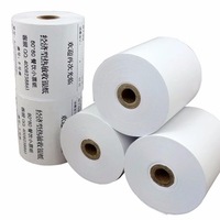 Rouleau de papier pour étiquettes thermiques, étiquettes autocollantes pour imprimante à codes-barres, 57x50mm / 80x80mm multi-tailles