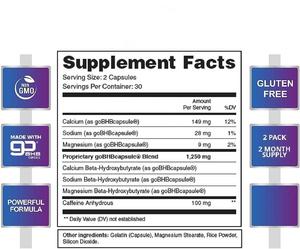 Le pillole dietetiche Keto di vendita calde utilizzano il grasso con i supplementi di chetosi Energy Keto - Product Image 5