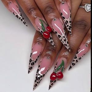 Faux ongles personnalisés faits à la main, style stiletto/<span class=keywords><strong>pointu</strong></span>, vente en gros, ongles à presser en vrac, ongles artificiels de haute qualité pour femmes - Product Image 6