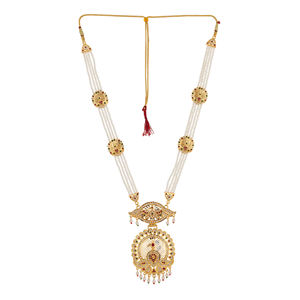 Ensemble de bijoux d'imitation à la mode avec collier et boucles d'oreilles de créateur pour les occasions spéciales de vente chaude - Product Image 2